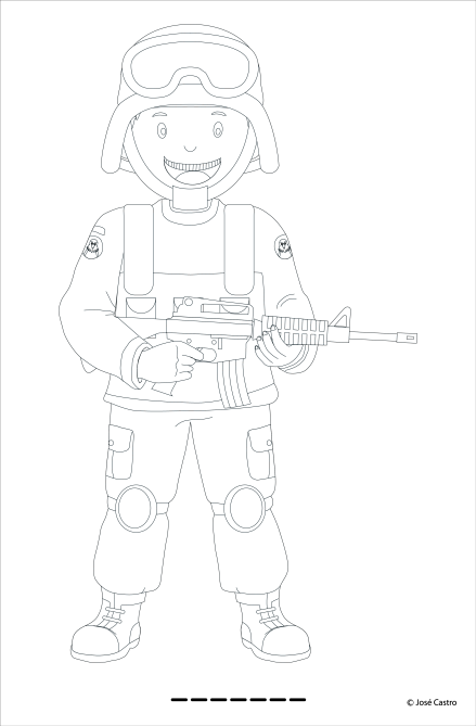 soldier-for-coloring